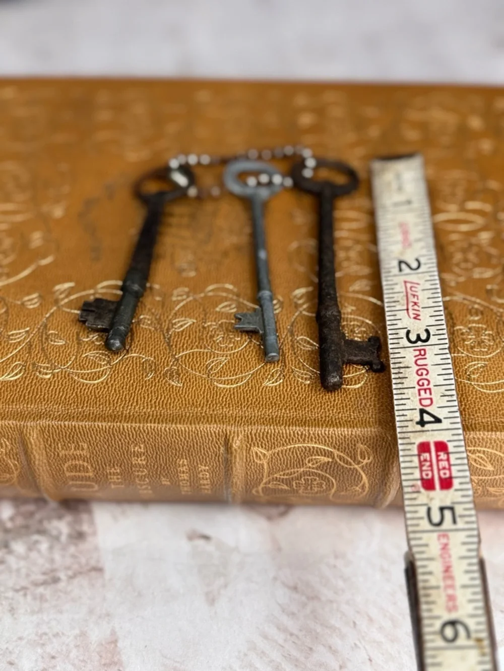 Antique set skeleton